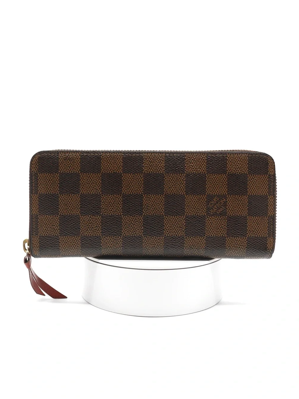 🍓LV Clemence Damier Ebene Wallet CA1116